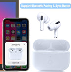 Compatible with for Wireless AirPod Pro 1st & 2nd Generation Charging Case Replacement, Compatible with for AirPod Pro 1st & 2nd Charger Case with Bluetooth Pairing Sync Button
